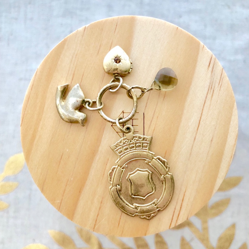 Vintage inspired Stella & Dot Olivia Mixed Charms